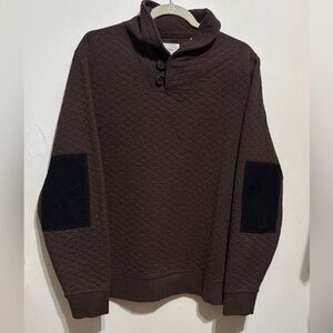 Billy Reid Brown Diamond Quilt Shawl